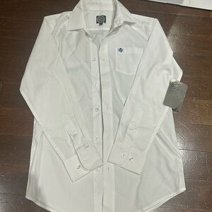 toronto maple leaf white button down